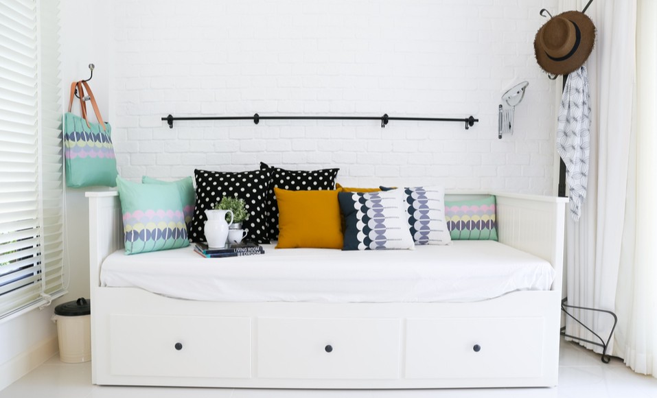 12 ideer om møbler kombineret eller ej for at spare plads i din lejlighed