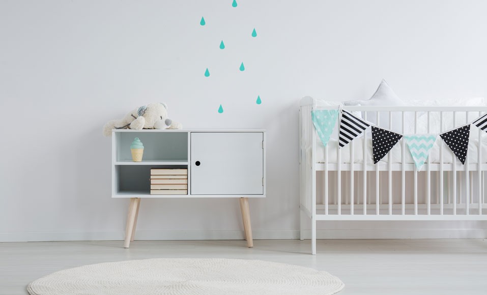 Mẹo thiết thực để sắp xếp và trang trí nội thất phòng cho em bé