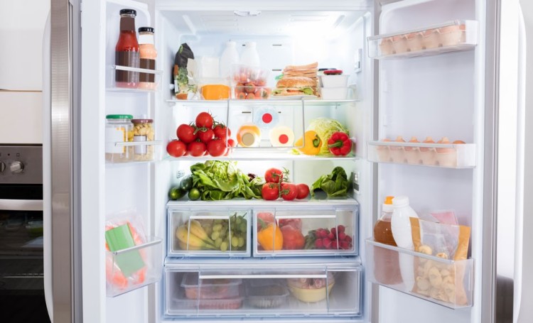 Opbevar dit køleskab