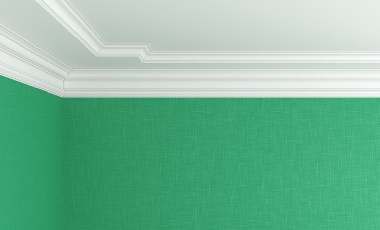 Mantenga sus molduras de techo y pared