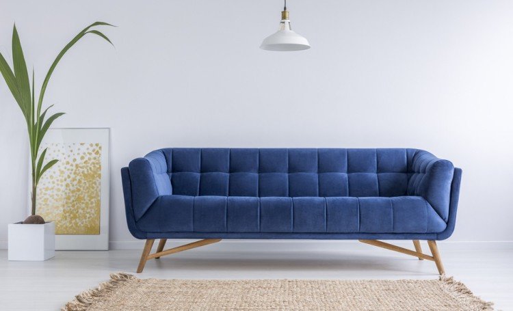 Mikrokuituinen sohva